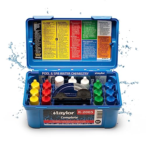 Taylor K2005 High Range Swimming Pool Test Kit
