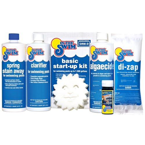 In The Swim Pool Basic Opening Chemical Start Up Kit (up to 7,500 gal)