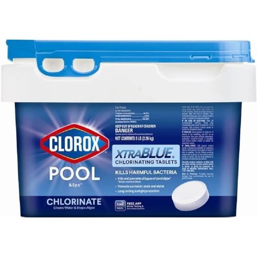 Clorox Pool&Spa XTRABLUE 3\" Chlorinating Tablets (5 LB)