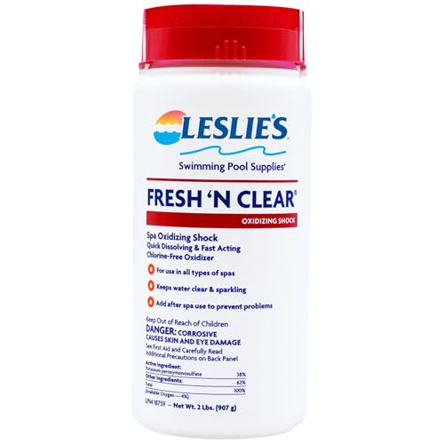 Leslie's Fresh 'N Clear Non-Chlorine Oxidizing Shock, 2 Pounds