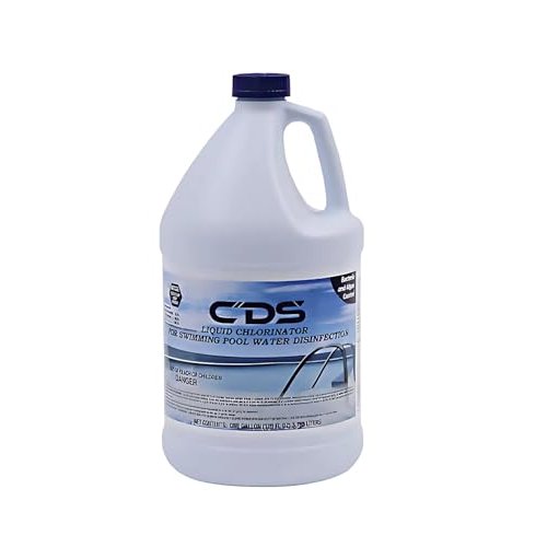 CPDI Champion Pool Shock Liquid Chlorine 12.5% Sodium Hypochlorite (1 Gallon)