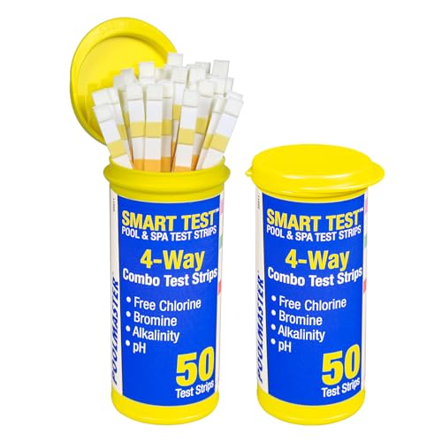 Poolmaster 4-Way Swimming Pool & Spa Test Strips (100 Count)