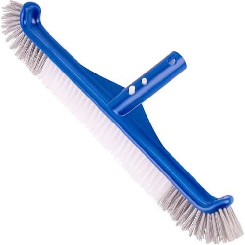 POOLAZA 17.5\" Pool Brush with Premium Nylon Bristles