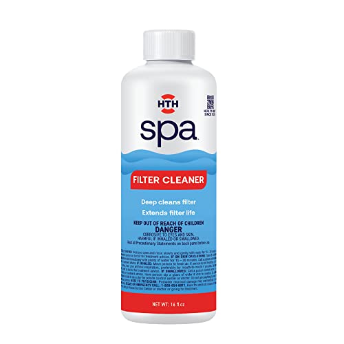 HTH Spa 86123 Filter Cleaner, 16 oz