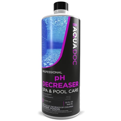 AquaDoc Spa pH Decreaser for Hot Tub, 32oz — Sodium Bisulfate (Dry Acid)
