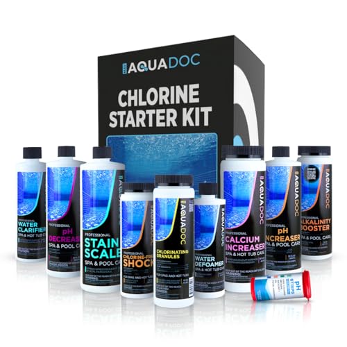 AquaDoc Chlorine Hot Tub Starter Kit