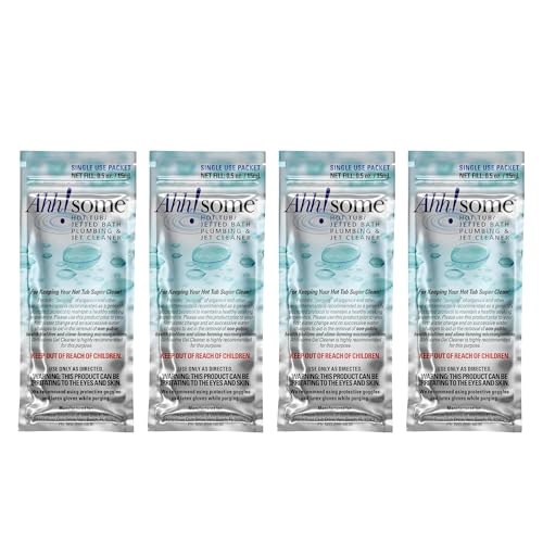 Ahh-Some Hot Tub Cleaner & Purge Packet (Pack of 4)