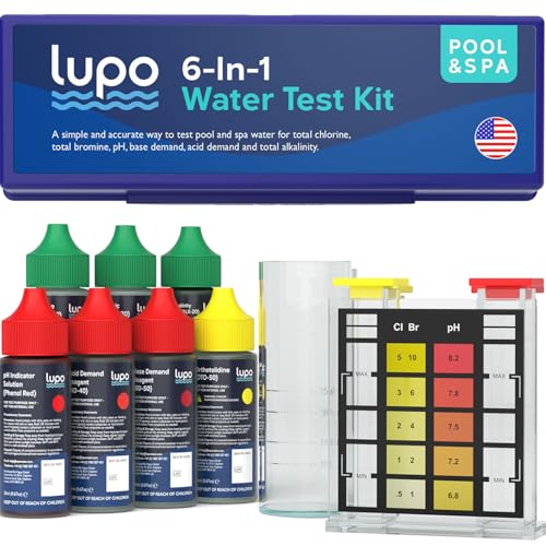 Lupo 6-in-1 Pool Test Kit